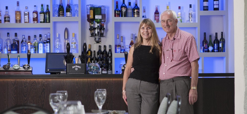 Trevor & Margaret Richards of the Old Quay House, Hayle trust TEE Ltd with their electrical safety