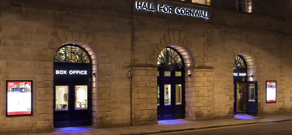 TEE Ltd have installed exterior lighting to Hall For Cornwall's Grade II* Listed building