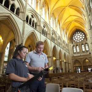 TEE Ltd maintain the electrics in Truro Cathedral